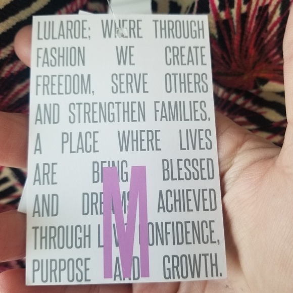 NEW! LuLaRoe Nicole skater dress. Medium - Picture 6 of 8